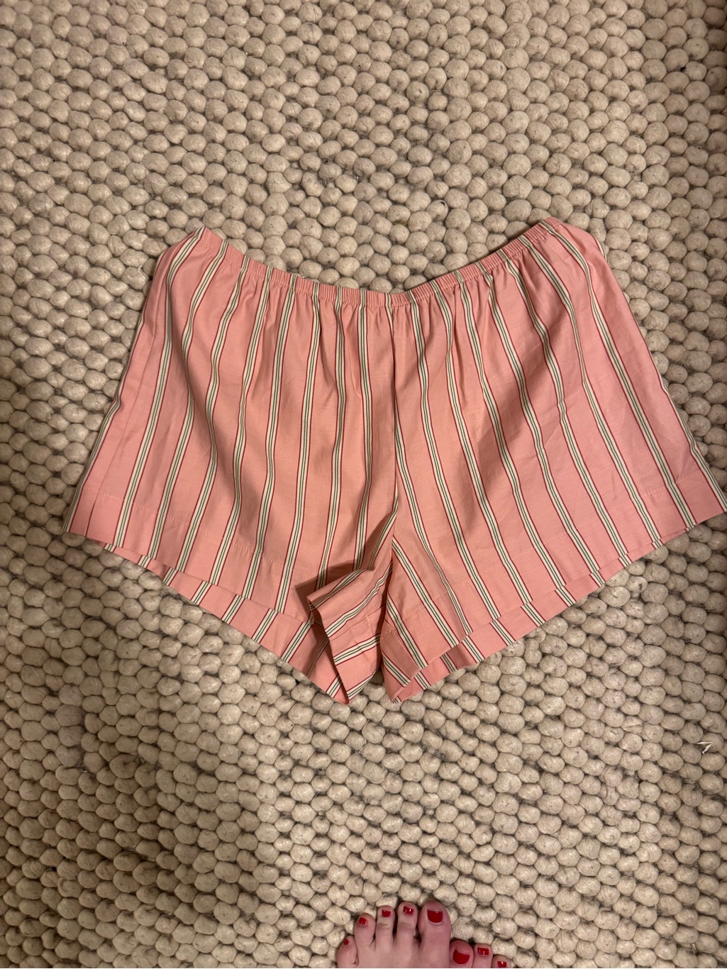 Nwot- Reformation ‘Nora Short’ Watermelon Stripe. Xs — image 6 of 7